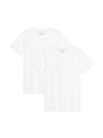 DANISH ENDURANCE T-Shirt V in pure white