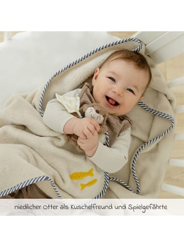 Fehn 2-tlg. Set Kuscheldecke + Greifling 75 in bunt