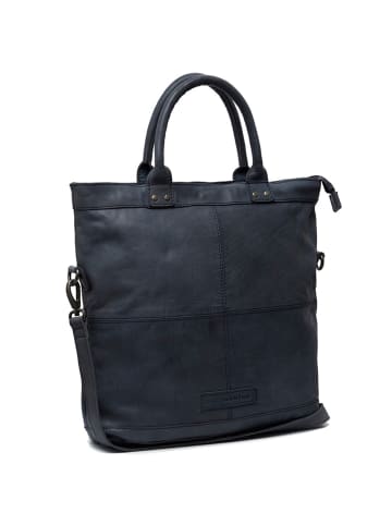 The Chesterfield Brand Ontario Handtasche Leder 37 cm in navy