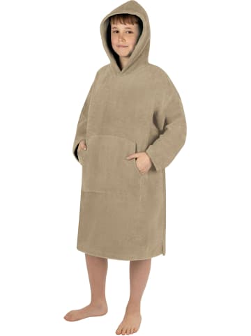 normani Kinder langarm Poncho (10-13 Jahre) Pichilemu in Beige