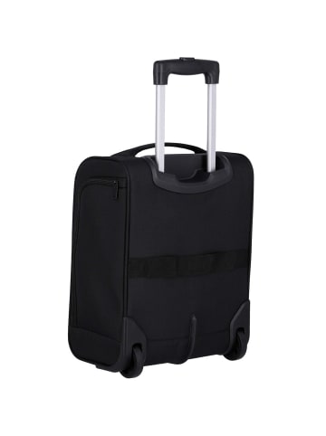 travelite Cabin Underseater - 2-Rollen-Kabinentrolley XS 43 cm (petrol) in schwarz