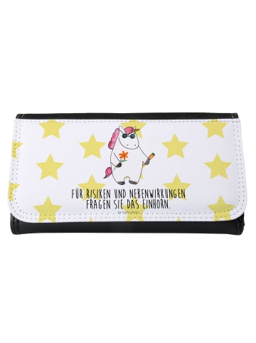 Mr. & Mrs. Panda Brieftasche Damen Einhorn Woodstock mit Spruch in Weiß