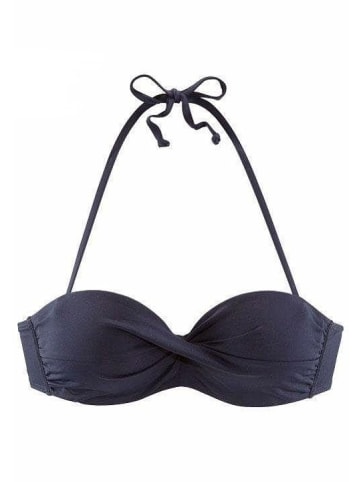 S. Oliver Bandeau-Bikini-Top in marine