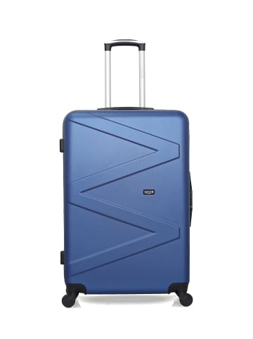 WAVE PARIS Großer Hartschalenkoffer AMAZONE in Dunkelblau (95L)