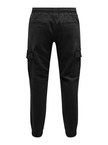 Only&Sons Hose in Washed Black