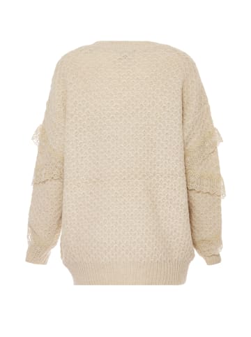 yasanna Damen Strickpullover in Beige