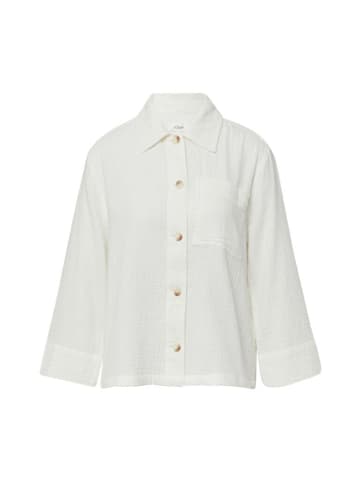 S.OLIVER RED LABEL Langarmbluse in creme