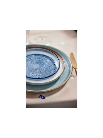 Bitz Glasteller Kusintha in Blau