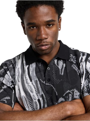 Carlo Colucci Poloshirt Eisath in Schwarz