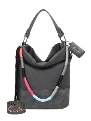 Fritzi aus Preußen Schultertasche Olga Limited Leo Rainbow in Soft Anthra
