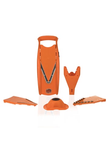 Börner Gemüsehobel V5 PowerLine Starter Set in orange