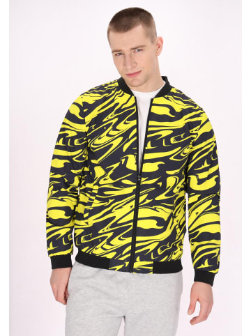 MO Men Jacket in black yellow