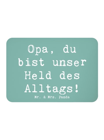 Mr. & Mrs. Panda Pinnwand Magnet Spruch Opa Held mit Spruch in Meeresbrise