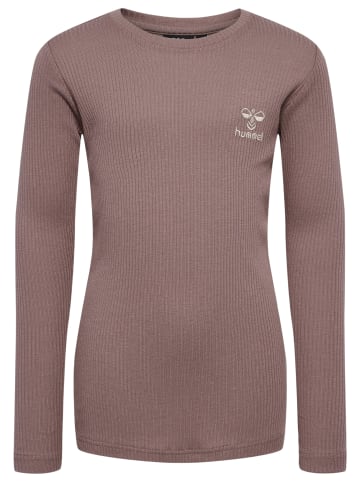 Hummel T-Shirt Hmlreve Mädchen in DEEP TAUPE