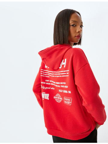KOTON Sweatshirt in Rot