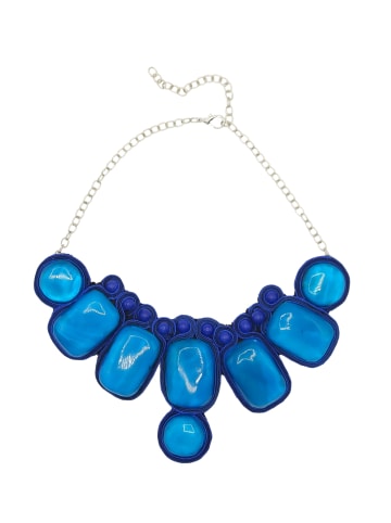 collezione alessandro Kurze Kette " Ocean " in blau