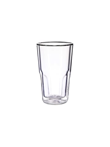 Butlers Doppelwandiges Glas 350ml HOT & COLD in Transparent