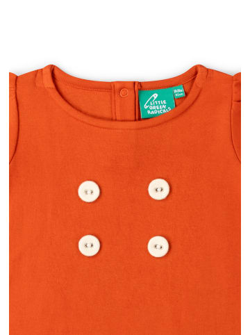 Little Green Radicals Boatneck-Tunikakleid in Rot