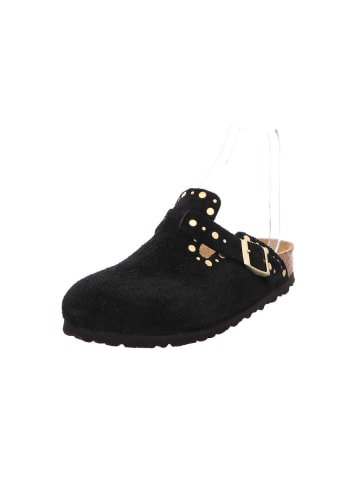 Birkenstock Clogs Boston Rivet Border in schwarz