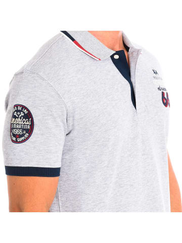 La Martina Poloshirt in Gray