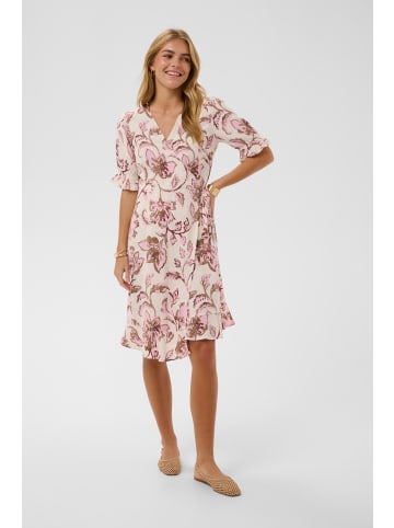 Cream Kleid CRTiah Feminine in Pink Flower