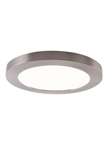 näve LED Deckenleuchte "Bonus" Ø 22,5 cm in Silber