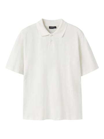 name it Poloshirt in White Alyssum