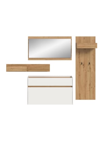 ebuy24 Weiß 192 x 32 cm