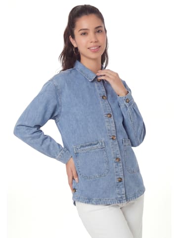 mimo Women Jacket in BLUE DENIM