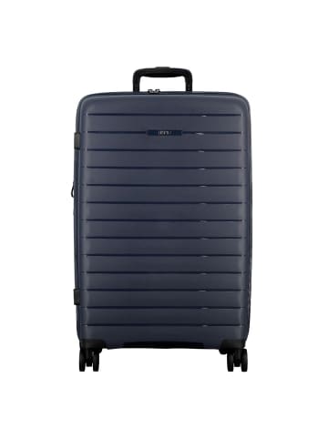 Jump Striper 4 Rollen Trolley 68 cm mit Dehnfalte in dark blue