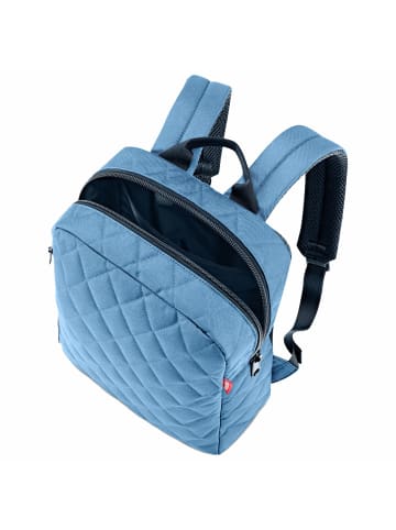 Reisenthel travelling Classic - Rucksack M 39 cm in rhombus blue