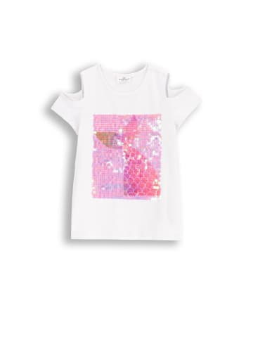 Coccodrillo T-Shirt mit kurzem Ärmel in weiß