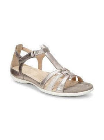 Ecco Outdoorsandalen FLASH in warm grey/metallic