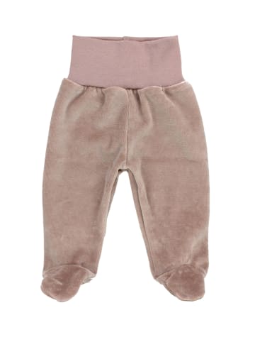 TupTam Baby Jungen Hose mit Fuß 3er Pack Nicki in beige/grau