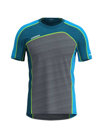 Crazy T-Shirt in blau