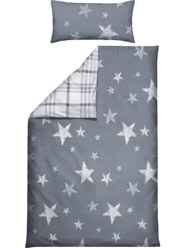 Erwin Müller Fein Biber Wendebettwäsche in grau
