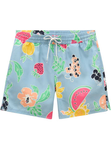 Vans Cargohose "Primary Print Elastic Boardshort" in Blau