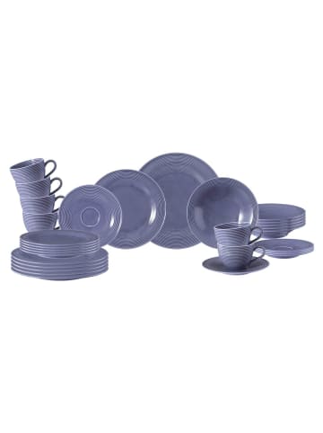 Seltmann Weiden Kombiservice Beat Color Glaze in in Fliederblau