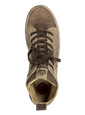 Spieth & Wensky Sneaker H534 NEWTON in grau - braun