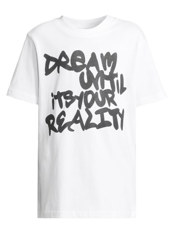 Urban Classics Urban Classics T-Shirts in black+white+balticblue