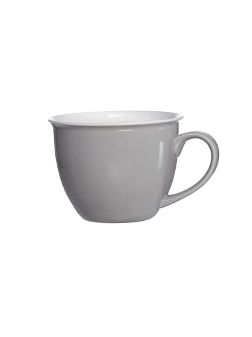 Ritzenhoff & Breker Milchkaffee Tasse mit Untertasse Doppio in 350 ml in Grau