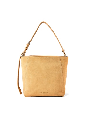 Liebeskind Berlin Chudy Schultertasche M Leder 36 cm light tan suede