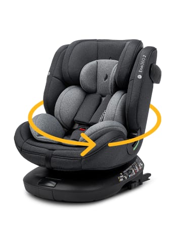 Osann Kindersitz  "Eno360 2"  in Dark Grey Melange - 40 bis 150 cm