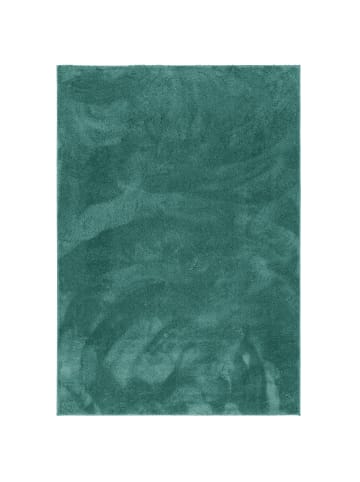 Pergamon Kinderteppich Super Soft Hochflor Silky Kids in Mintgrün