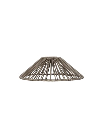 STAR Trading Lampenschirm Vide, Rattan, Beige, E27, Außenbereich, ⌀ 25 cm