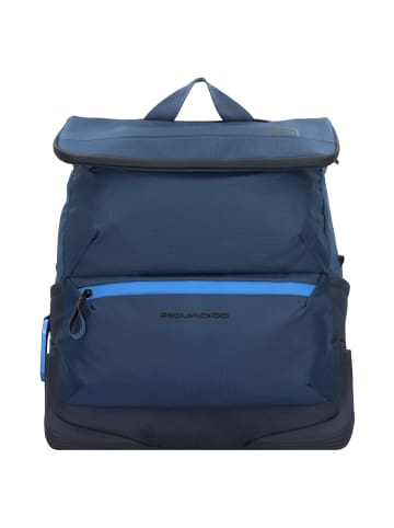 Piquadro Corner Rucksack 44 cm Laptopfach in night blue