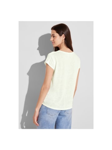 Street One T-Shirt in off white