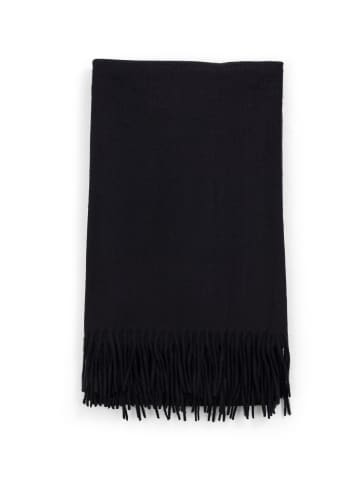 CASH-MERE.CH Schal waterwave in Schwarz