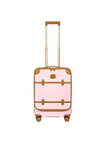 BRIC`s Bellagio 4-Rollen Kabinentrolley 55 cm Laptopfach in pink