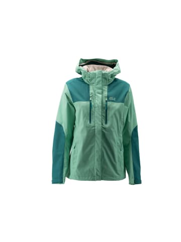 Jack Wolfskin Jacke Jasper 3in1 System Texapore in Grün